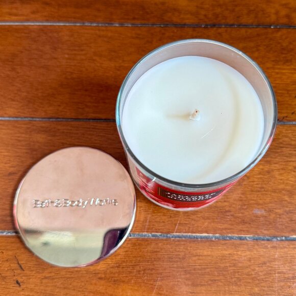 NEW JAPANESE CHERRY BLOSSOM Single Wick Candle 8oz Bath & Body Works - Picture 2 of 3